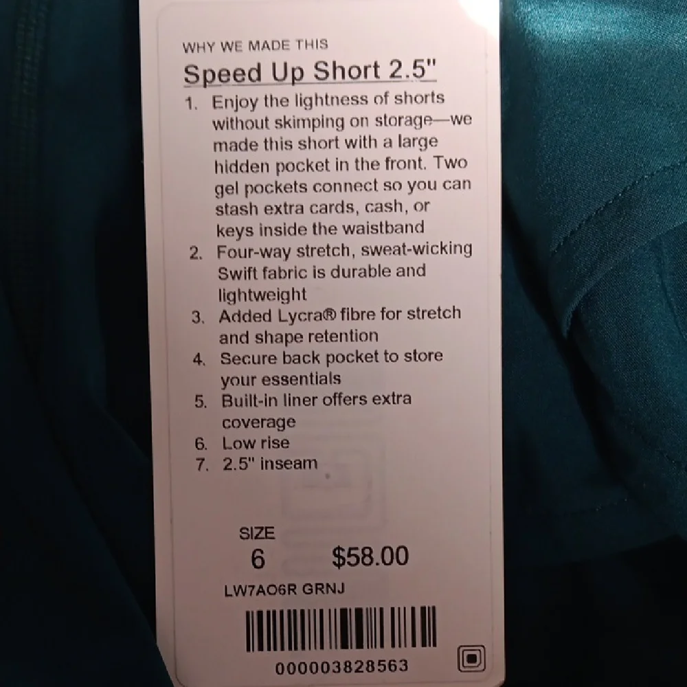 lululemon athletica Womens  Size 6 - Picture 7 of 8